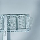 13 5  5 5  Waterford Clear Crystal Glass Lismore 3 Part Dish Serving Tray
