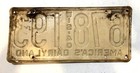1940 Wisconsin License Plate America s Dairyland 13-1 2  X 6-1 2 
