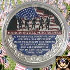 Veterans  thank You For Your Service  Commemorative Coin Medal     