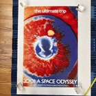 2001  A Space Odyssey Large Psychodelic Movie Poster 27 x41  One Sheet  1968 