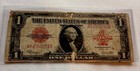 1923  1 United States Note Red Seal Large Size Horse Blanket Bill