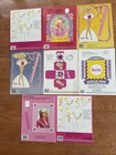 Lot Of 8 Vintage New 1990   s Barbie Uncut Paper Doll Books By Golden