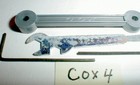 Complete Cox Tool Group 1960 s Original  4 Items In All  Vintage Slot Car Used