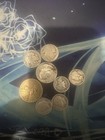Circulated Coin Collection Lot  Dollar Coins  Half Dollars  Silver Coins