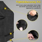 Bbq Gas Grill Cover Barbecue Waterproof Outdoor Heavy Duty Uv Protection 58 Inch