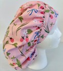 Strawberry Print Size Large Medical Bouffant Scrub Cap Surgery Hat