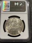 Canada 1937 Silver Dollar Ngc Ms63