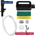 Soap Dispenser For Kitchen Sink  Built-in Pump With Sponge Holder  Under Counter