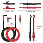 8x Automotive Test Lead Kit Power Probe Wire-piercing Clip Puncture Wire Break