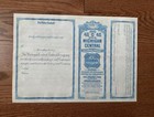 Vintage Michigan Central Railroad Bond Certificate - 10000