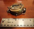 Vintage Decorative Nautical Lensatic Compass - Metal And Glass