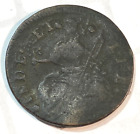 1787 Connecticut Copper Original Vg Details Prominent Reverse Die Break Chrc
