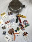 Vtg Boy Scout Cub Scout Patches  Lapel Pins   Mess Kit Lot