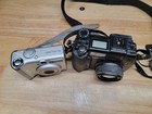 Digital Camera Lot Of 2  parts Repair Broken  Canon Olympus