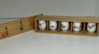 Set Of 5 Japanese Sake Cup Guinomi Arita Ware Tetsuzan Sake Cups Guinomi Ochoco
