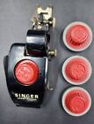 Vtg 1957 Singer Gr Brit Auto Zigzagger  161158   Org  Box   Booklet   4 Patterns
