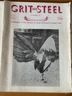 Vintage  grit And Steel  Poultry Magazines 1971 3 Issues October-december Good