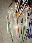 Vintage Lot Of 300  Swizzle Sticks Drink Stirs Travel Hotels Golf Bars Alcohol  