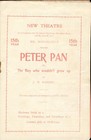 1918 Peter Pan New Theatre Programme Faith Celli Julian Royce J m  Barrie