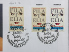 Italy Fdc-1992-philately Day- The 3 Varieties  With The Rare Notching 14