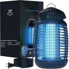 Electric Mosquito Zapper Lamp Led Light Bug Trap For Indoor Outdoor Pest Control