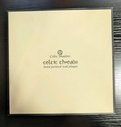 Celtic Shadows Celtic Threads Hand Painted Metal Shamrock Wall Plaque