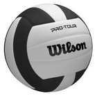 Wilson Pro Tour Indoor Volleyball Official Size Black White Training Ball