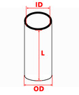 M6 Stainless Steel Lengthen Round Nut Standoff Spacer Pillar Female Thread Studs