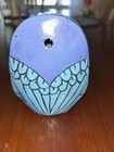 Pride Creations  Inc  Whimsical Paper Mache Owl  Vtg  1960s-70s