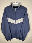 Vintage Nike Y2k Windbreaker Tracksuit Mens Size L   Pants Size M Blue