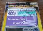 Nos Sharp Memo Master Organizer   Yo-190p  Includes Accessories Sealed