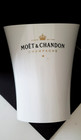 Mo  t   Chandon Champagne Ice Bucket Cooler White Acrylic Excellent Condition