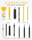Fanttik E1 Nex Workstation Precision Electric Screwdriver Kit  64 Magnetic Bits 