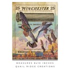 Vintage Winchester Shotgun Shell Art Print 8x10 Duck Hunting Fishing Cabin Decor