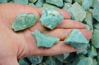 1 Pound Of Natural Amazonite Rough From Madagascar -cabbing  Tumble Rocks  Reiki