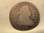 1806 5 Draped Bust Quarter Overdate 