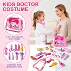Doctor Costume For Kids - Dr Medical Pretend Play Toys Set For Girls - Doctor   
