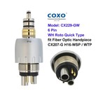 Dental Roto Quick Coupler 6 Pin Fit High Speed Handpiece Cx207-gw H16-wsp Tpq Wh