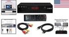 Digital Tv Converter Box  Atsc Tv Tuner - For Analog Hdtv Live 1080p With Rec   