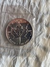 Canada Elizabeth Ii 5 Dollars 1989 Silver Maple Leaf  1 Oz 999 Silver Coin 