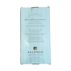 Baldwin Laguna Tissue Roller Toilet Paper Holder 3543-263 Solid Brass New In Box