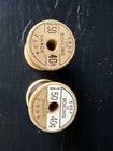 Vtg Belding Corticelli Thread Cotton Wooden Spools -1 Includes Thread Shade 1598