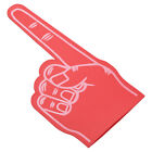Foam Finger 18 Inch  Number 1 Diy Blank Foam Hand Cheerleading  Red