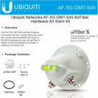 Ubiquiti Airfiber Omt Rd Conversion Af-5g-omt-s45 5ghz Rocketdish To Airfiber 
