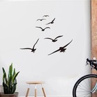 Flying Sea Birds Wall Stickers  Vinyl Art Removable Decals  Mural For Home Decor