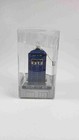 Doctor Who Glass Christmas Ornament Bbc Blue Tardis Police Box - Kurt Adler Nib