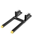 43 60  Clamp-on Pallet Forks Adjustable Stabilizer Bar Fit Tractor Loader Bucket