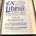 Vintage Antioch Bookplates Tree Of Knowledge Gummed Home Library Bookplates 25