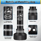 70  Freestanding Punching Bag With Stand  Gloves   Pump For Mma   Fitness