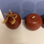 Set Of 6 Decorative Red Apples Farmhouse Fall Tiered Tray Bowl Filler Decor